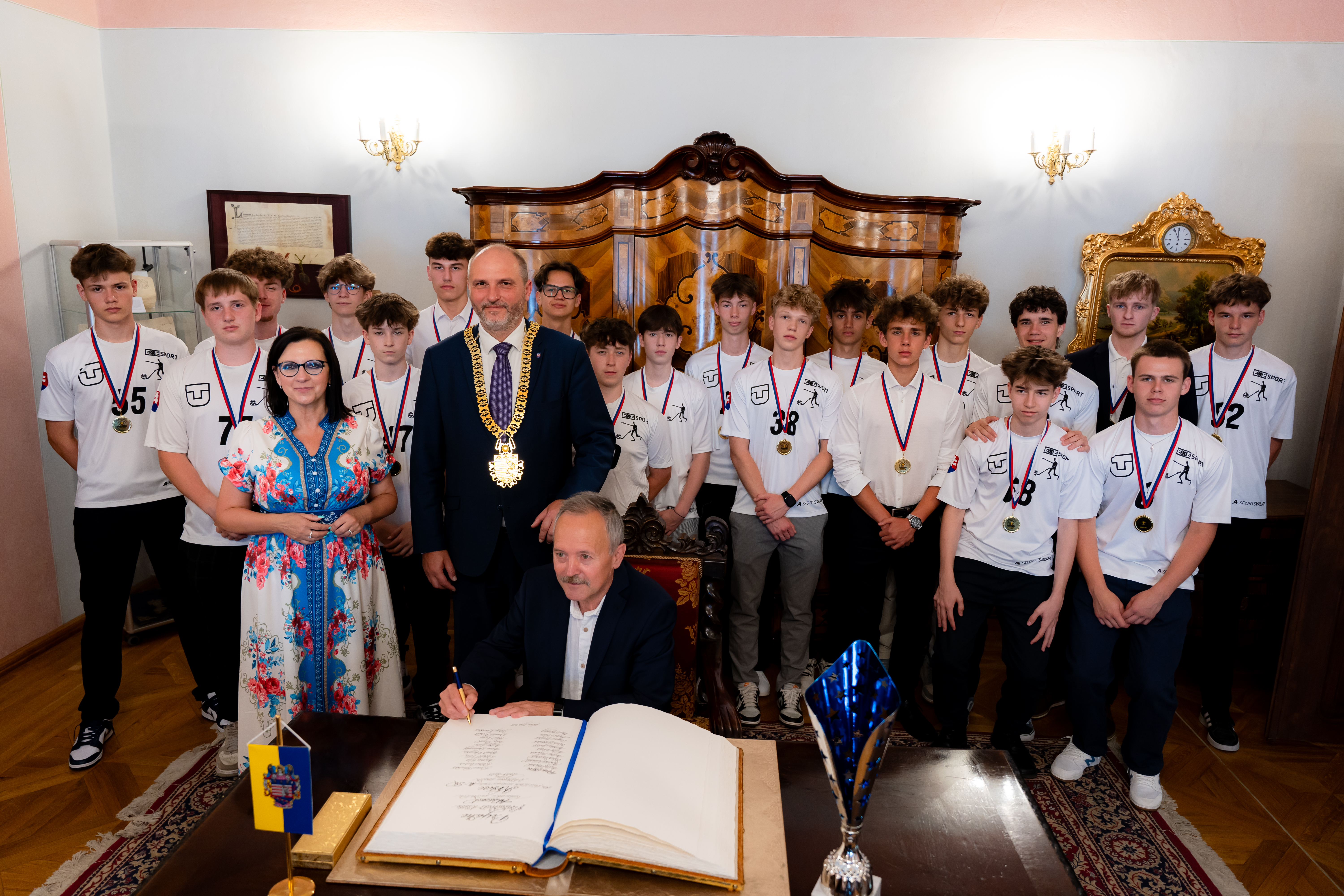 Prijatie sportovcov -30